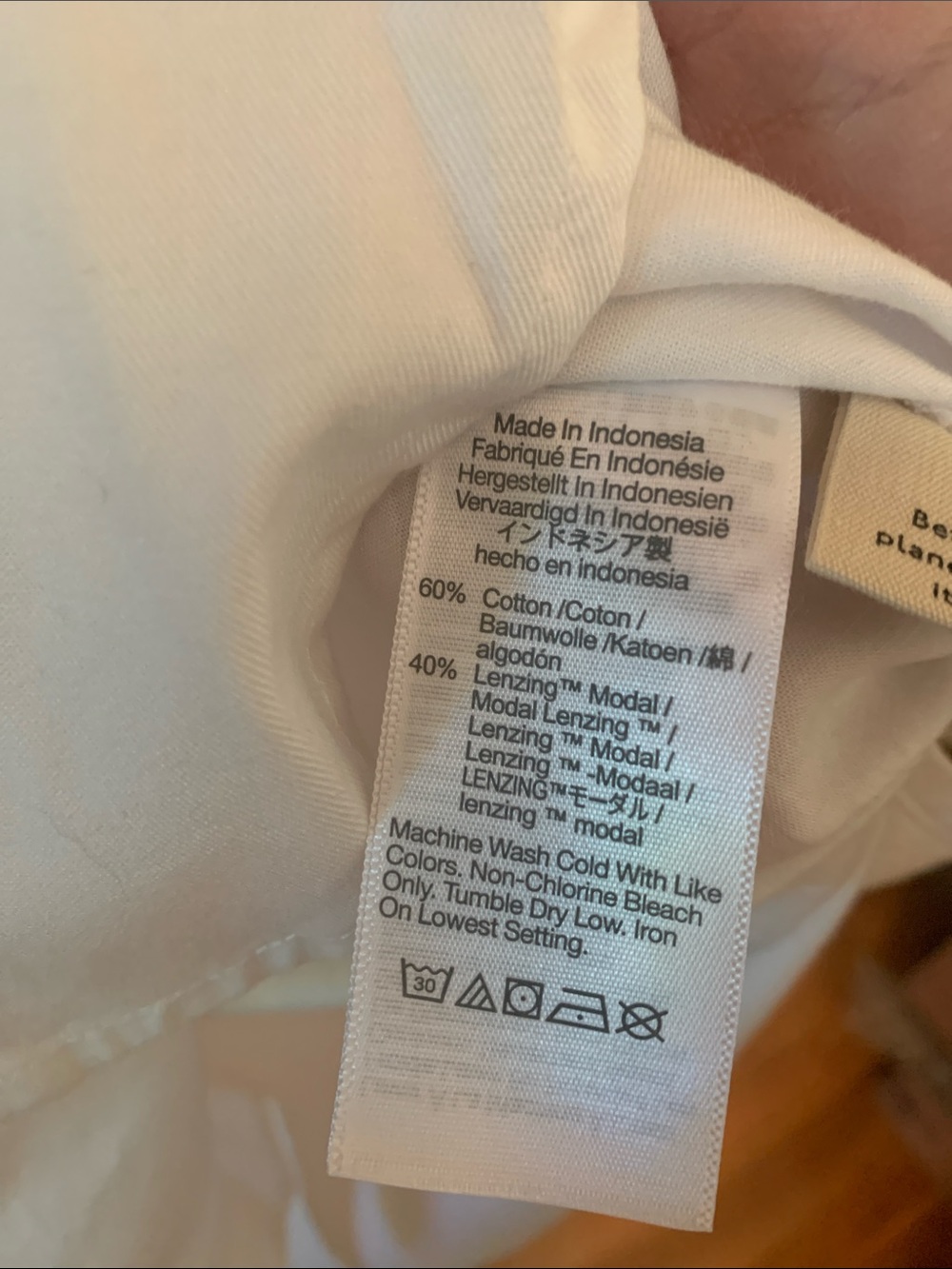 Madewell White Button-Down Shirt - Picture 7 of 8